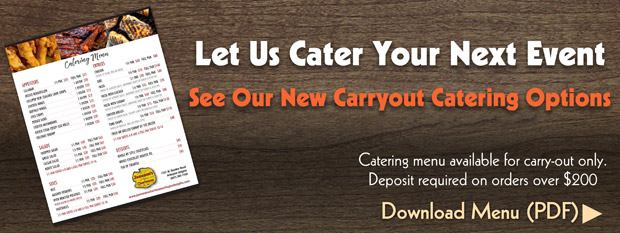 Link to our new catering menu PDF